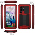 R-JUST Pancerne Etui Antywstrząsowe do Samsung Galaxy S23 Ultra 5G czerwone