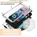 R-JUST Pancerne Etui Antywstrząsowe do Samsung Galaxy S23 Ultra 5G srebrne