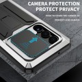 R-JUST Pancerne Etui Antywstrząsowe do Samsung Galaxy S23 Ultra 5G srebrne