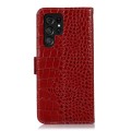 Skórzane Etui Pokrowiec FRID do Samsung Galaxy S23 Ultra 5G czerwony