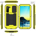 R-JUST Pancerne Etui Antywstrząsowe do Samsung Galaxy S22 5G żółte
