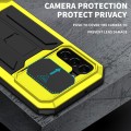 R-JUST Pancerne Etui Antywstrząsowe do Samsung Galaxy S22 5G żółte