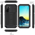 R-JUST Pancerne Etui Antywstrząsowe do Samsung Galaxy S22+ 5G czarne