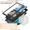 R-JUST Pancerne Etui Antywstrząsowe do Samsung Galaxy S22 Ultra 5G czarne