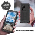 R-JUST Pancerne Etui Antywstrząsowe do Samsung Galaxy S22 Ultra 5G czarne
