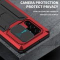 R-JUST Pancerne Etui Antywstrząsowe do Samsung Galaxy S22 Ultra 5G czerwone