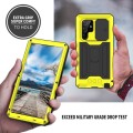 R-JUST Pancerne Etui Antywstrząsowe do Samsung Galaxy S22 Ultra 5G żółte