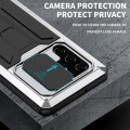 R-JUST Pancerne Etui Antywstrząsowe do Samsung Galaxy S22 Ultra 5G srebrne