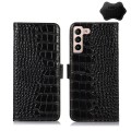 Skórzane Etui Pokrowiec FRID do Samsung Galaxy S22+ 5G czarny