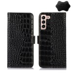 Skórzane Etui Pokrowiec FRID do Samsung Galaxy S22+ 5G czarny