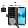 Skórzane Etui Pokrowiec FRID do Samsung Galaxy S22+ 5G czarny