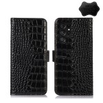 Skórzane Etui Pokrowiec FRID do Samsung Galaxy S22 Ultra 5G czarny