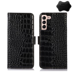 Skórzane Etui Pokrowiec FRID do Samsung Galaxy S22 5G czarny