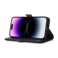 Skórzane Matowe Etui FRID do Samsung Galaxy S22+ 5G czarne