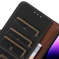 Skórzane Matowe Etui FRID do Samsung Galaxy S22 5G czarne