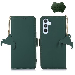 Skórzane Matowe Etui FRID do Samsung Galaxy S22 5G zielone