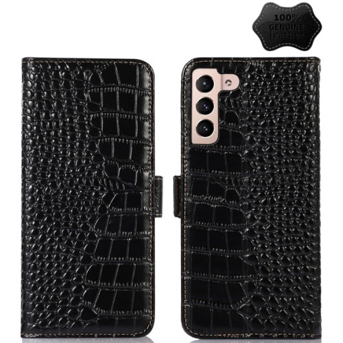 Skórzane Etui Pokrowiec FRID do Samsung Galaxy S23 5G czarny