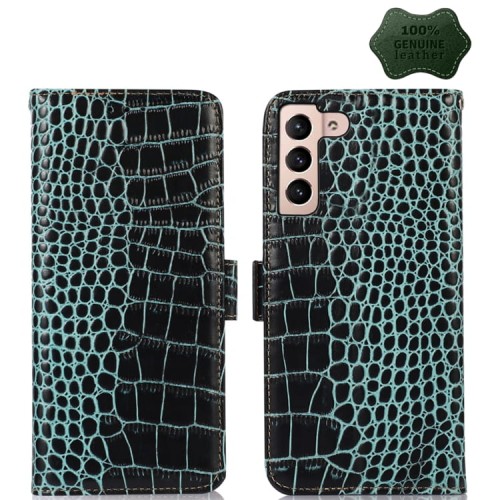 Skórzane Etui Pokrowiec FRID do Samsung Galaxy S23 5G zielony