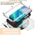 R-JUST Pancerne Etui Antywstrząsowe do Samsung Galaxy S23 5G srebrne
