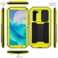 R-JUST Pancerne Etui Antywstrząsowe do Samsung Galaxy S23 5G żółte