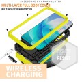 R-JUST Pancerne Etui Antywstrząsowe do Samsung Galaxy S23 5G żółte