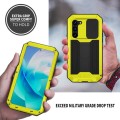 R-JUST Pancerne Etui Antywstrząsowe do Samsung Galaxy S23 5G żółte
