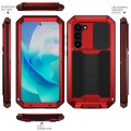 R-JUST Pancerne Etui Antywstrząsowe do Samsung Galaxy S23 5G czerwone