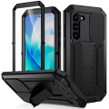 R-JUST Pancerne Etui Antywstrząsowe do Samsung Galaxy S23 5G czarne