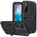 R-JUST Mocne Pancerne Etui Antywstrząsowe do Samsung Galaxy S23 5G czarne