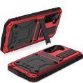 R-JUST Mocne Pancerne Etui Antywstrząsowe do Samsung Galaxy S23 5G czerwone