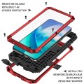 R-JUST Mocne Pancerne Etui Antywstrząsowe do Samsung Galaxy S23 5G czerwone