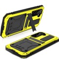 R-JUST Mocne Pancerne Etui Antywstrząsowe do Samsung Galaxy S23 5G żółte