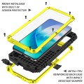 R-JUST Mocne Pancerne Etui Antywstrząsowe do Samsung Galaxy S23 5G żółte