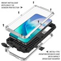 R-JUST Mocne Pancerne Etui Antywstrząsowe do Samsung Galaxy S23 5G srebrne