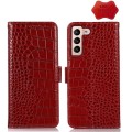 Skórzane Etui Pokrowiec FRID do Samsung Galaxy S23+ 5G czerwony