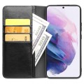 QIALINO Eleganckie Skórzane Etui do Samsung Galaxy S23+ 5G czarne