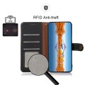 Skórzane Etui Pokrowiec KHAZNEH FRID do Samsung Galaxy S23+ 5G czarne