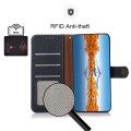 Skórzane Etui Pokrowiec KHAZNEH FRID do Samsung Galaxy S23+ 5G granatowe