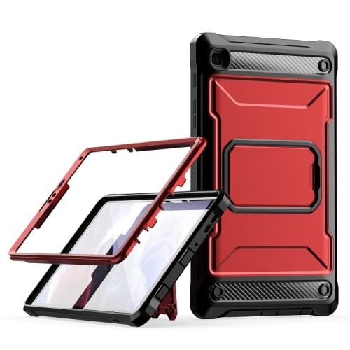 Shockproof Pancerne Etui Obudowa Explorer do Samsung Galaxy Tab A7 Lite czerwone