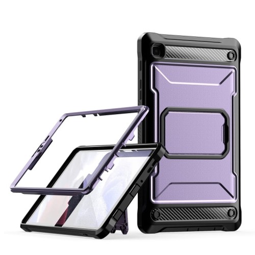 Shockproof Pancerne Etui Obudowa Explorer do Samsung Galaxy Tab A7 Lite fioletowe