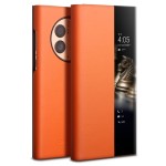 QIALINO Biznesowe Skórzane Etui smart Cover do Huawei Mate 50 Pro orange