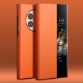 QIALINO Biznesowe Skórzane Etui smart Cover do Huawei Mate 50 Pro orange