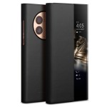 QIALINO Biznesowe Skórzane Etui smart Cover do Huawei Mate 50 Pro czarne