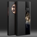 QIALINO Biznesowe Skórzane Etui smart Cover do Huawei Mate 50 Pro czarne