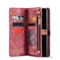 Pokrowiec Portfel CASEME do Samsung Galaxy S22 5G czerwone