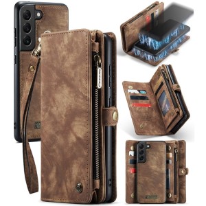 Pokrowiec Portfel CASEME do Samsung Galaxy S22 5G brązowe