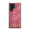 CASEME Etui Pokrowiec Portfel do Samsung Galaxy S22 Ultra 5G czerwony