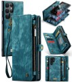 CASEME Etui Pokrowiec Portfel do Samsung Galaxy S22 Ultra 5G zielony