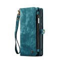 CASEME Etui Pokrowiec Portfel do Samsung Galaxy S22 Ultra 5G zielony