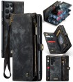 CASEME Etui Pokrowiec Portfel do Samsung Galaxy S22 Ultra 5G czarny